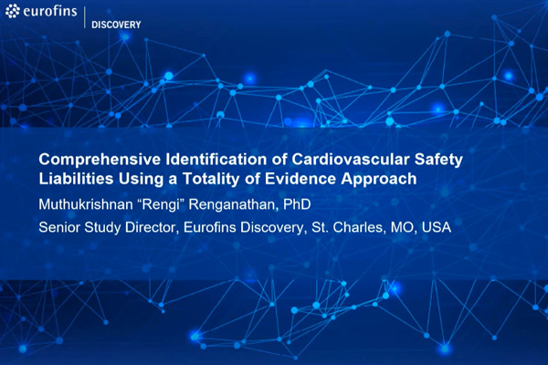 [웨비나] Comprehensive Identification of Cardiovascular Safety Liabilities Using a Totality of Evidence