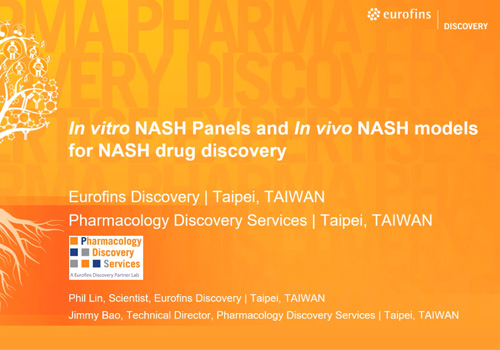 [웨비나] In vitro NASH Panels and in vivo NASH models for NASH drug discovery