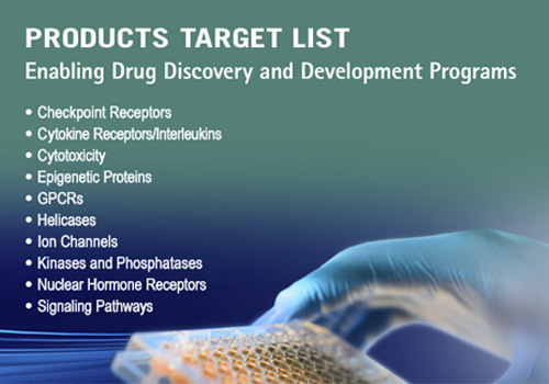 [Brochure] PRODUCTS TARGET LIST