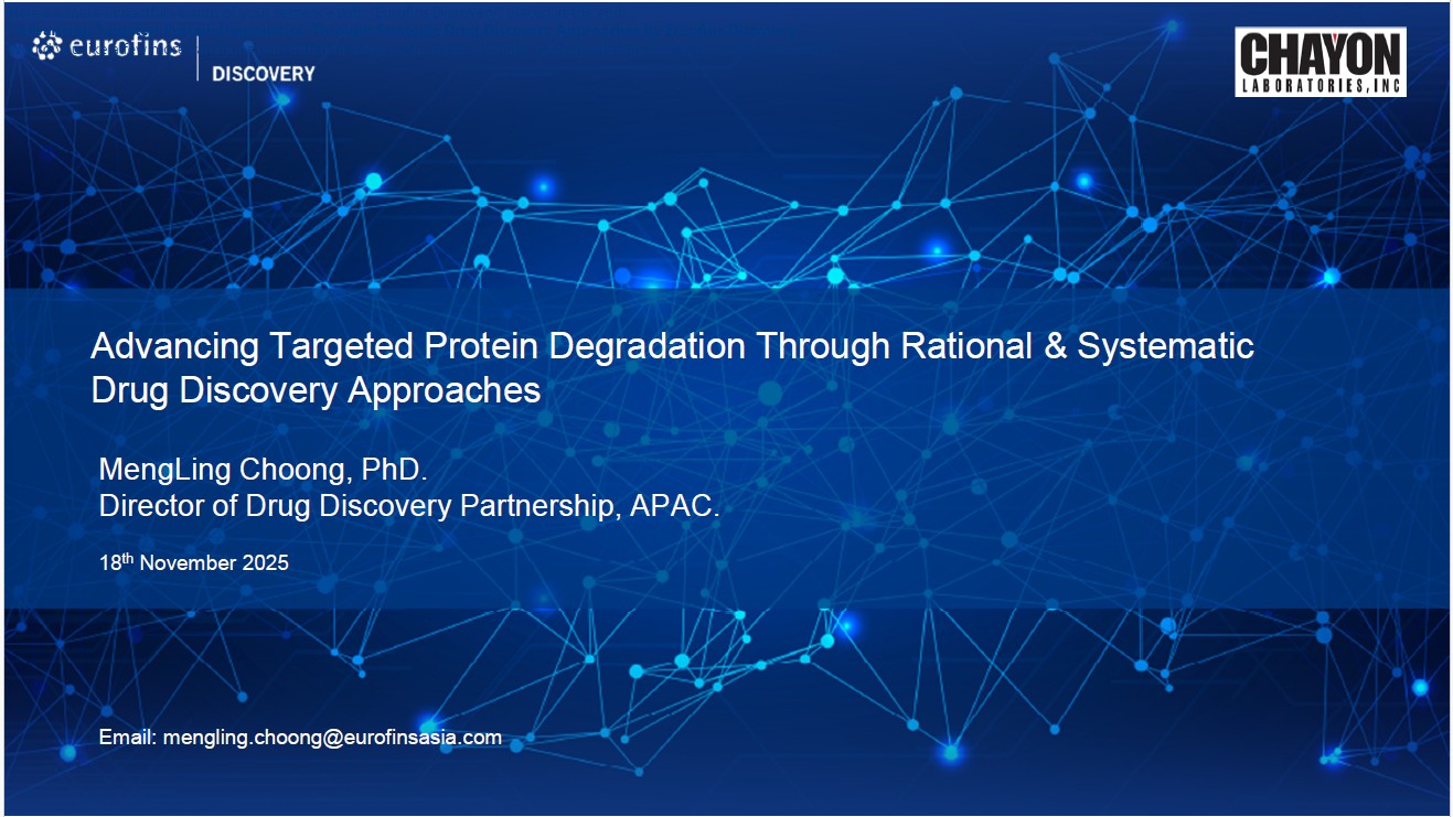 [신약개발 웨비나] Targeted Protein Degradation (TPD): 최신 글로벌 동향과 전략적 신약개발 접근법 소개